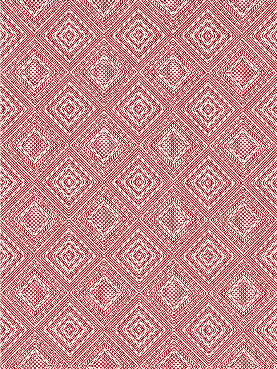 Scalamandre Antigua Weave Hibiscus Fabric