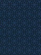 Scalamandre Lisbon Weave Indigo Fabric