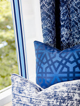 Scalamandre Lisbon Weave Indigo Fabric