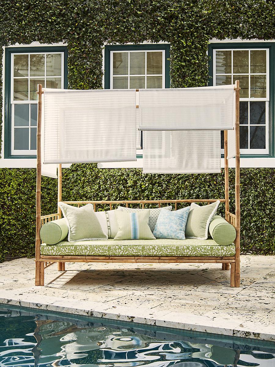 Scalamandre Harbor Stripe Sheer Whelk Fabric