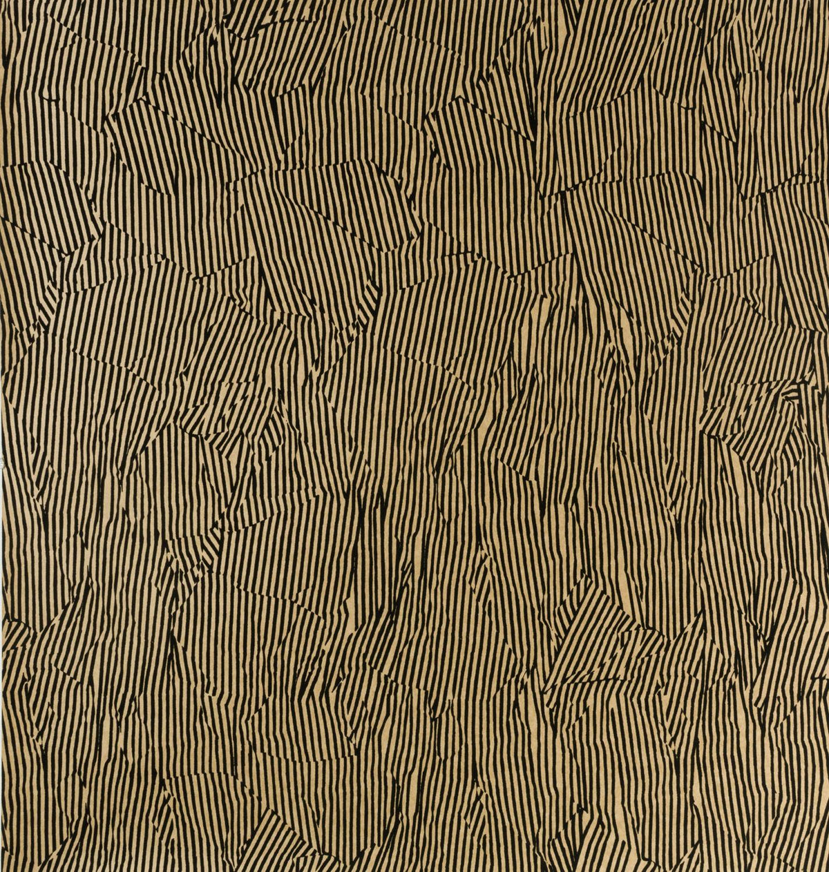 Lee Jofa AVANT KRAFT/BLACK Wallpaper