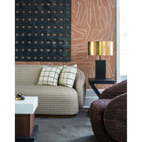 Lee Jofa GRAFFITO LINEN/ONYX Wallpaper