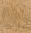 Lee Jofa GRAFFITO SAND/BLACK Wallpaper