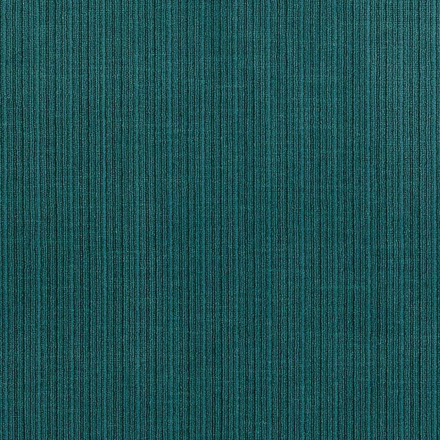 Schumacher Antique Strie Velvet Peacock Fabric