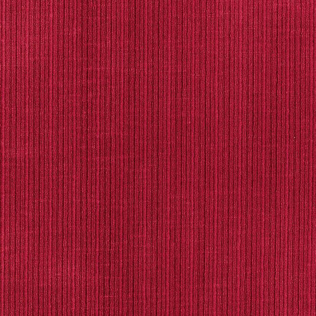 Schumacher Antique Strie Velvet Scarlet Fabric
