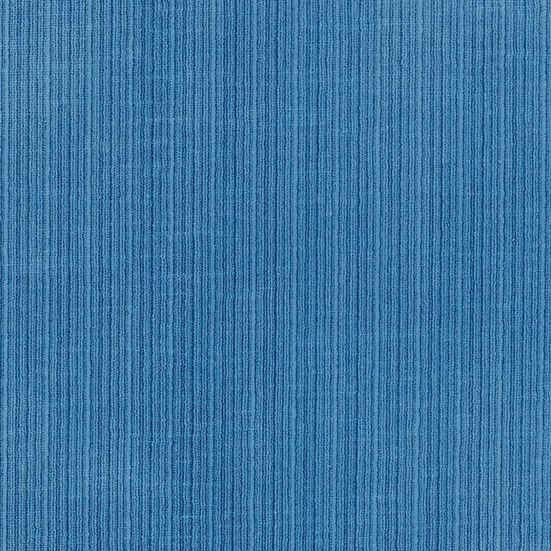 Schumacher Antique Strie Velvet Cornflower Fabric