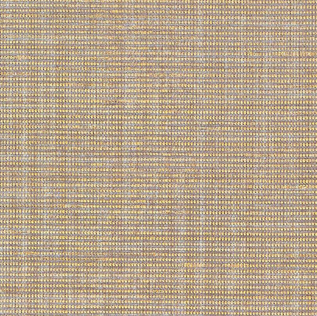 Schumacher Anodized Raffia Gold Wallpaper