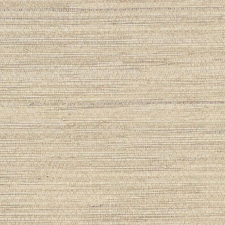 Schumacher Burnished Raffia Burnished Ivory Wallpaper