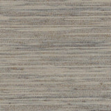 Schumacher Burnished Raffia Burnished Silver Wallpaper