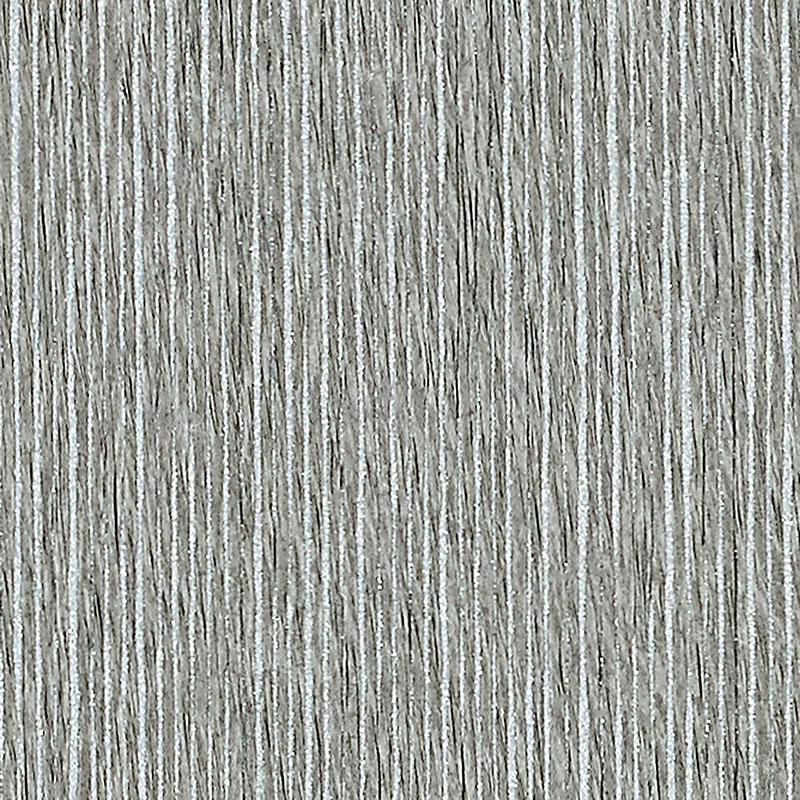 Schumacher Corded Stripe Grey Wallpaper