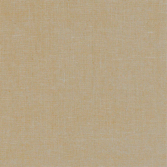 Schumacher Gilded Linen Silver & Gold Wallpaper