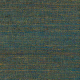 Schumacher Hemp Shimmer Sapphire Shimmer Wallpaper