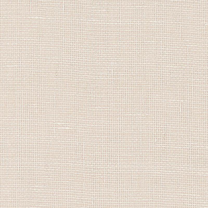 Schumacher Linen Gesso Blush Wallpaper