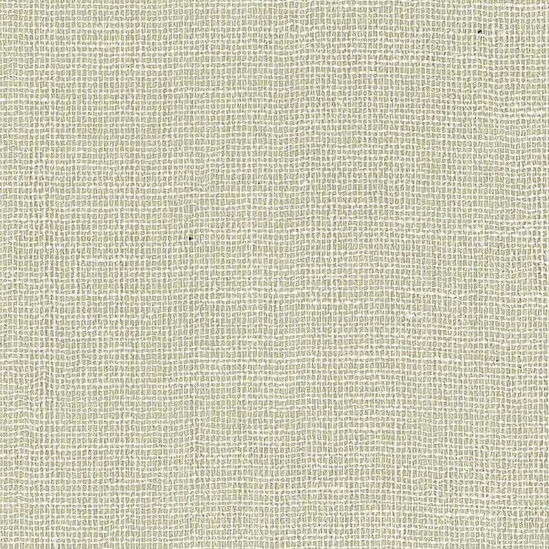 Schumacher Linen Gesso Celadon Wallpaper