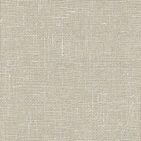 Schumacher Linen Gesso Pale Gold Wallpaper