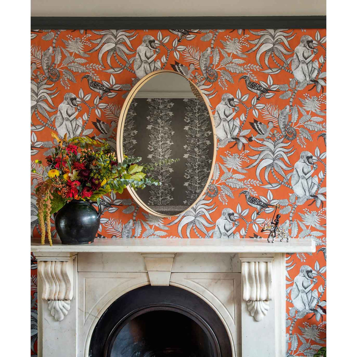 Cole & Son Savuti Orange Wallpaper