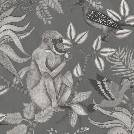 Cole & Son SAVUTI CHARCOAL Wallpaper