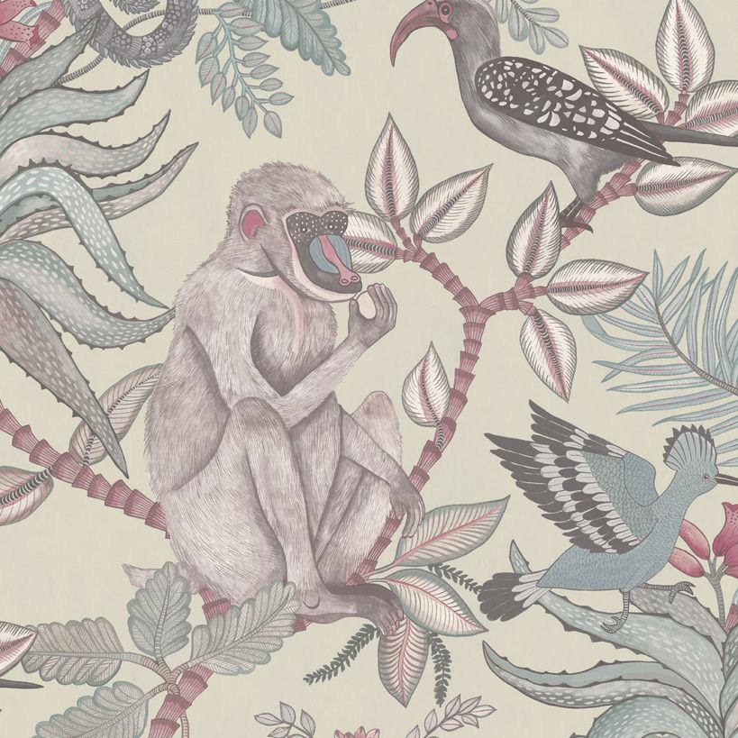 Cole & Son SAVUTI STONE NEUTRAL Wallpaper
