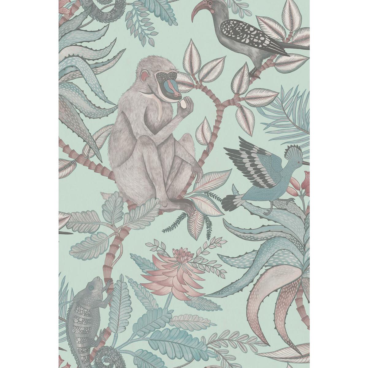 Cole & Son Savuti Duck Egg Wallpaper