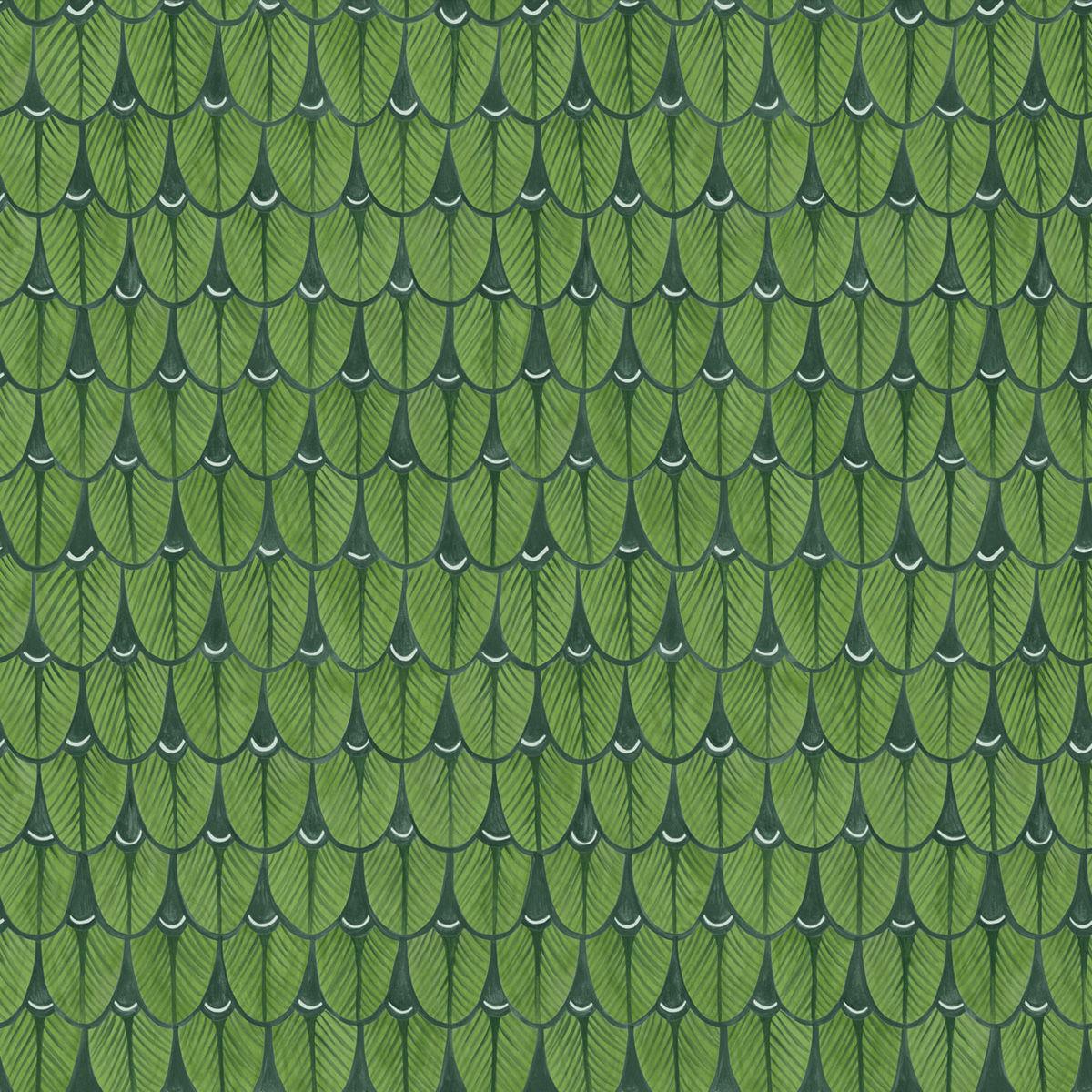 Cole & Son NARINA LEAF GREEN Wallpaper