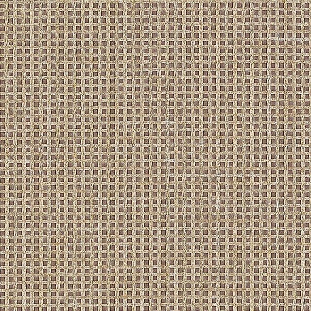 Schumacher Metallic Mesh Cocoa Shimmer Wallpaper