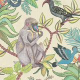 Cole & Son SAVUTI CREAM MULTI Wallpaper