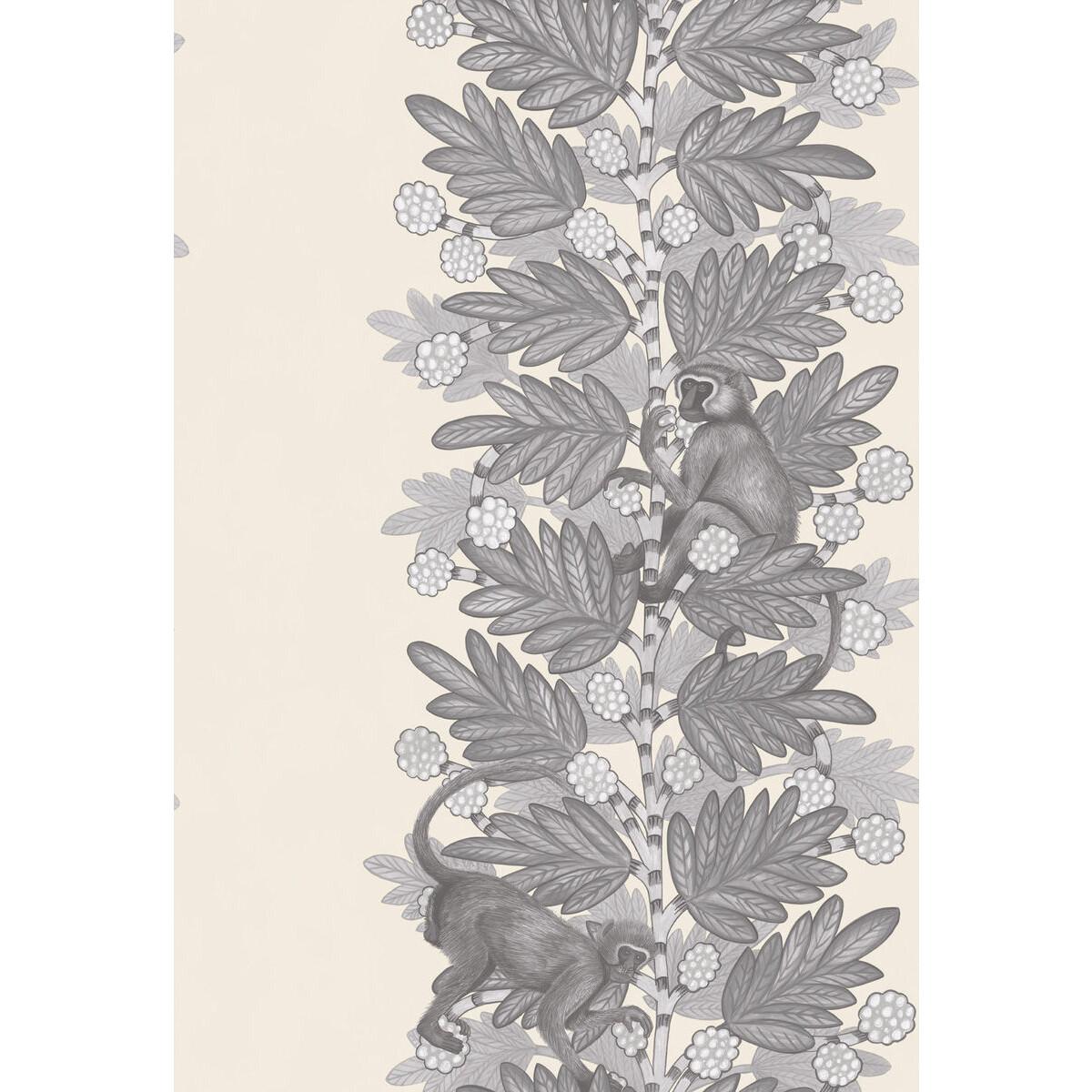 Cole & Son Acacia Grey & White Wallpaper