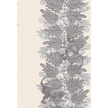 Cole & Son Acacia Grey & White Wallpaper