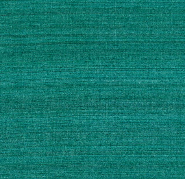 Schumacher Shaded Silk Peacock Wallpaper
