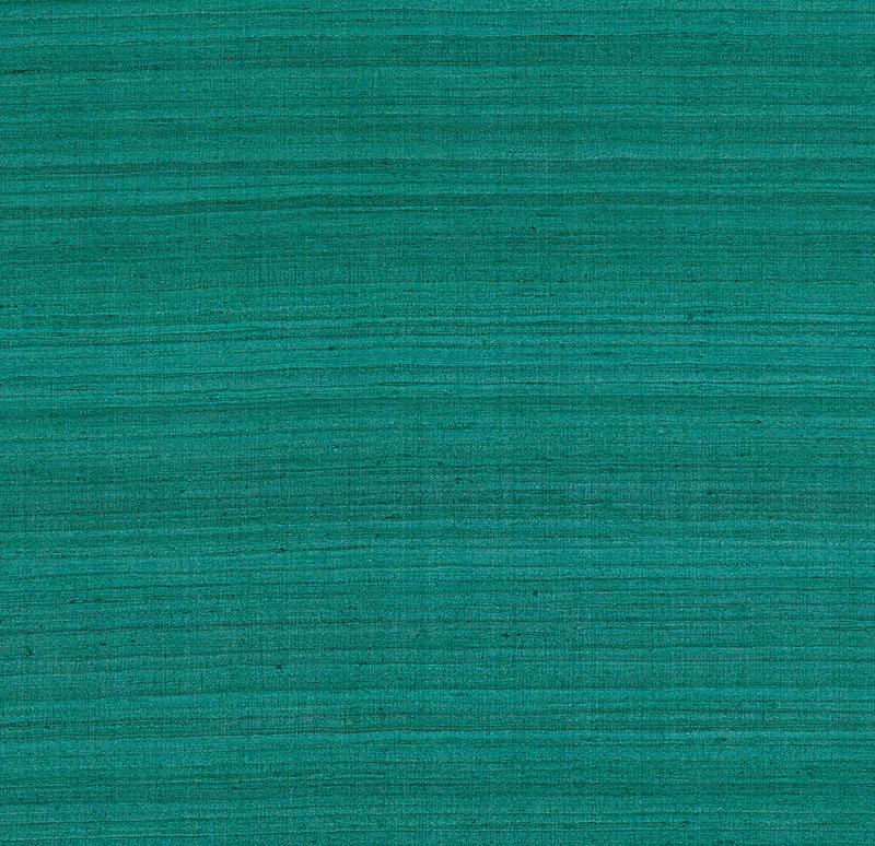 Schumacher Shaded Silk Peacock Wallpaper