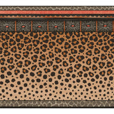 Cole & Son Zulu Border Red & Brown Wallpaper