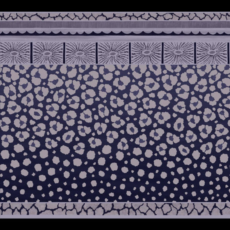 Cole & Son Zulu Border Black & White Wallpaper