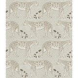 Cole & Son Leopard Walk Black & White Wallpaper