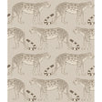 Cole & Son LEOPARD WALK STONE Wallpaper