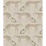 Cole & Son LEOPARD WALK STONE Wallpaper