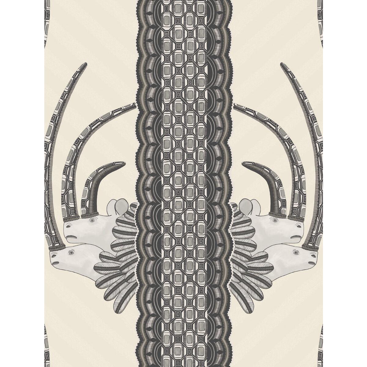 Cole & Son Jabu Black & White Wallpaper