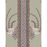 Cole & Son JABU OLIVE & PINK Wallpaper