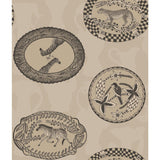 Cole & Son Matrinah Stone & Gilver Wallpaper