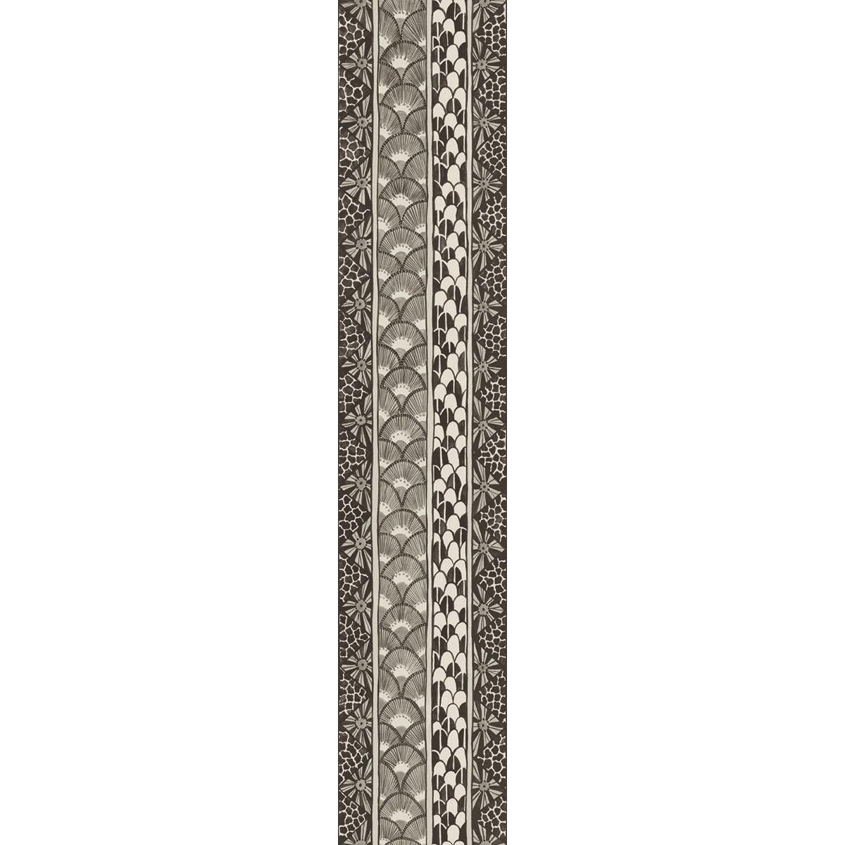 Cole & Son ARDMORE BORDER BLACK & WHITE Wallpaper
