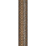 Cole & Son ARDMORE BORDER BLACK & BURNT ORANGE Wallpaper