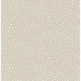 Cole & Son SENZO SPOT STONE & WHITE Wallpaper