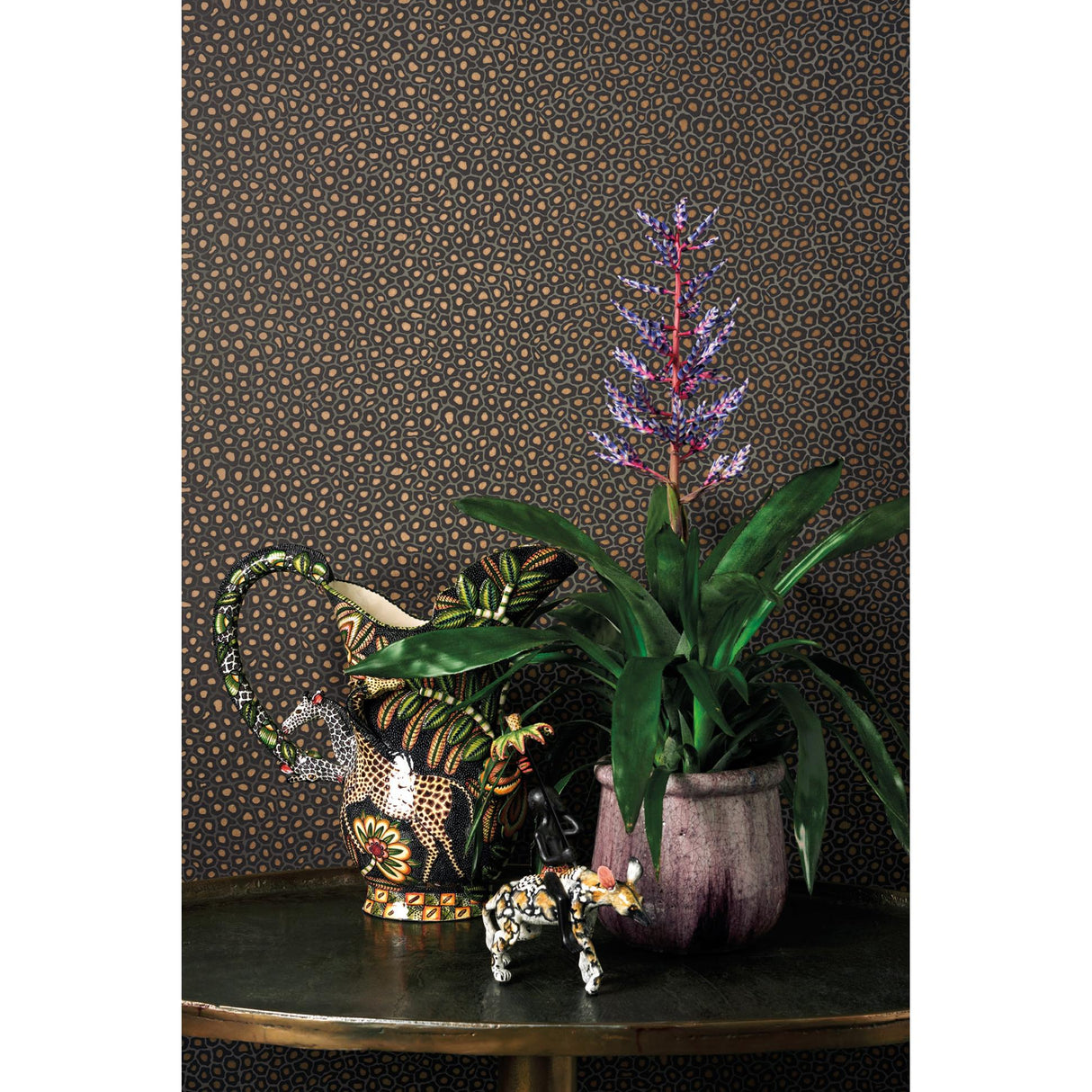 Cole & Son SENZO SPOT CHARCOAL Wallpaper