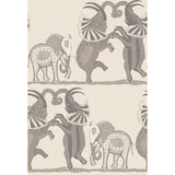 Cole & Son SAFARI DANCE PALE STONE & GREY Wallpaper