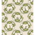 Cole & Son ARDMORE CAMEOS STONE & GREEN Wallpaper