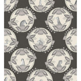 Cole & Son ARDMORE CAMEOS BLACK & WHITE Wallpaper