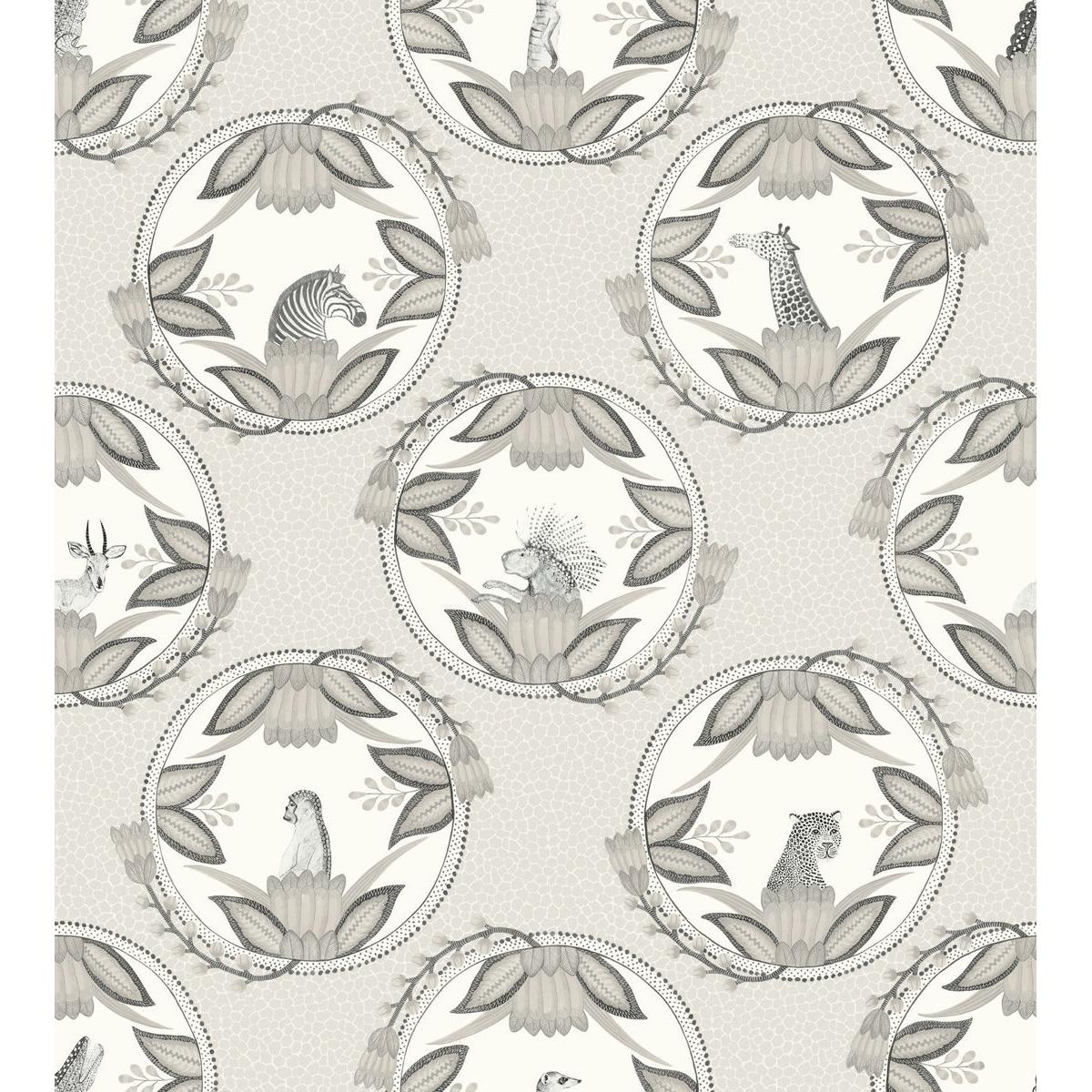 Cole & Son ARDMORE CAMEOS GREY Wallpaper