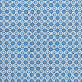 Schumacher Palisades Floret Indigo Fabric