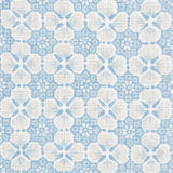 Schumacher Palisades Floret China Blue Fabric