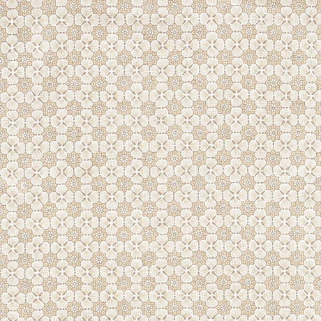 Schumacher Palisades Floret Neutral Fabric