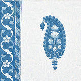 Schumacher Ojai Paisley Indigo Fabric